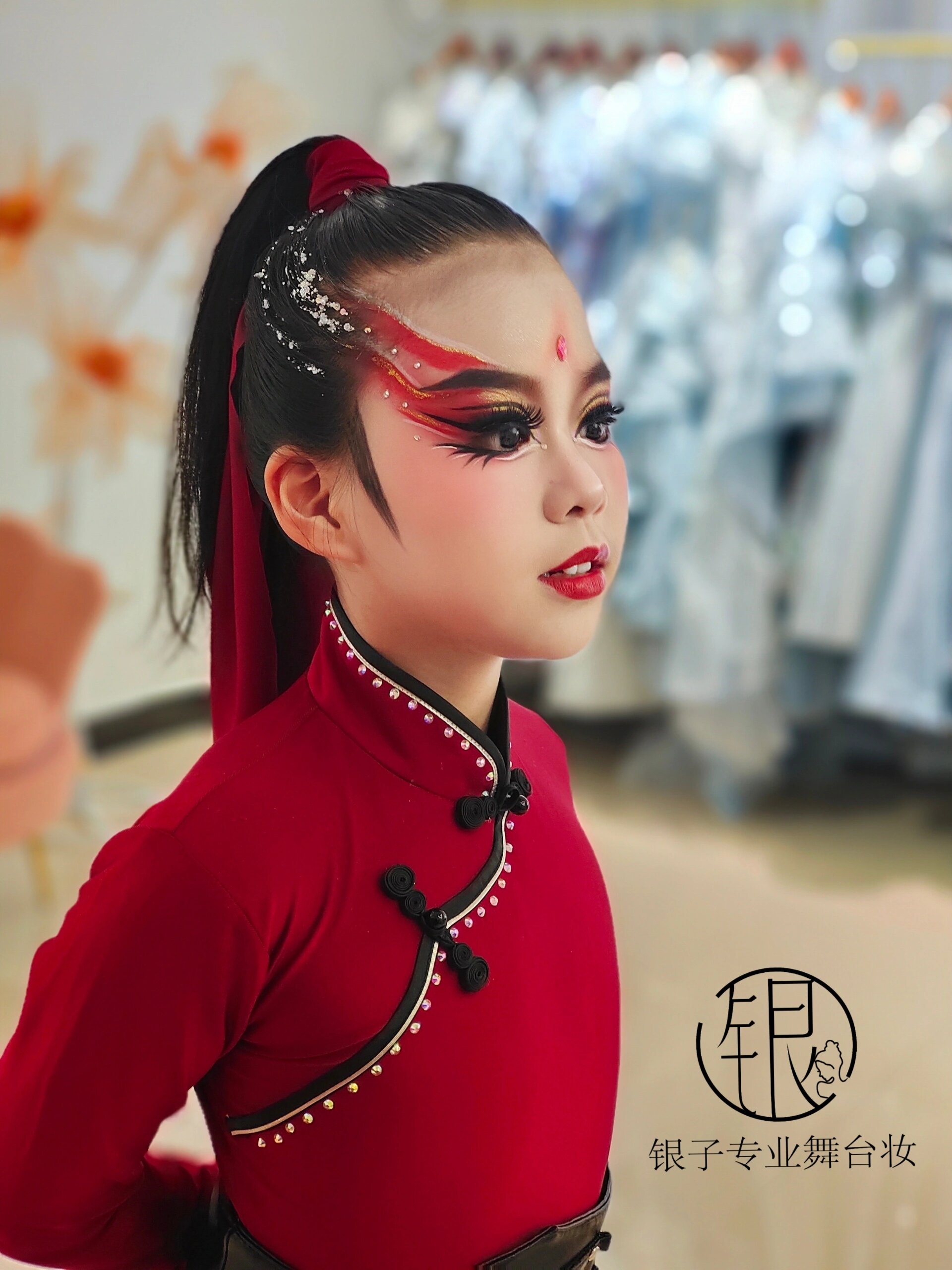 台州专业舞台妆独舞精致妆《花木兰》