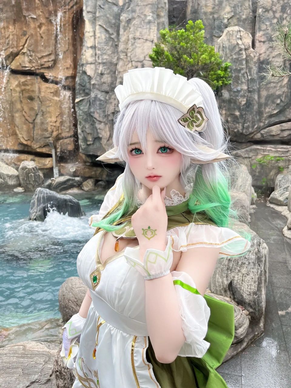 纳西妲女仆cos   见过妲妲女仆装吗?