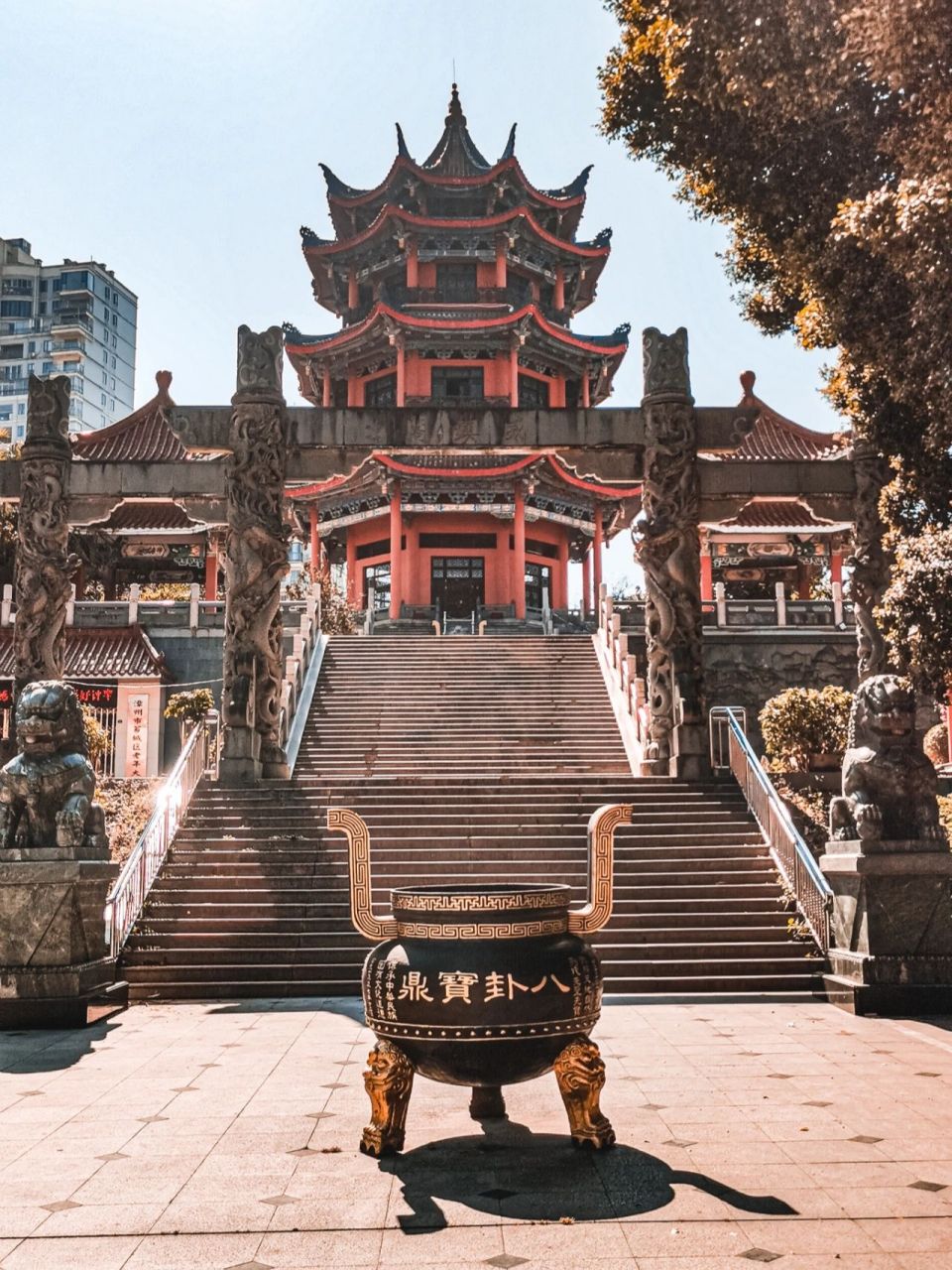 漳州威震阁(八卦楼) 初来漳州,人生地不熟 看了攻略说八卦楼风景不错