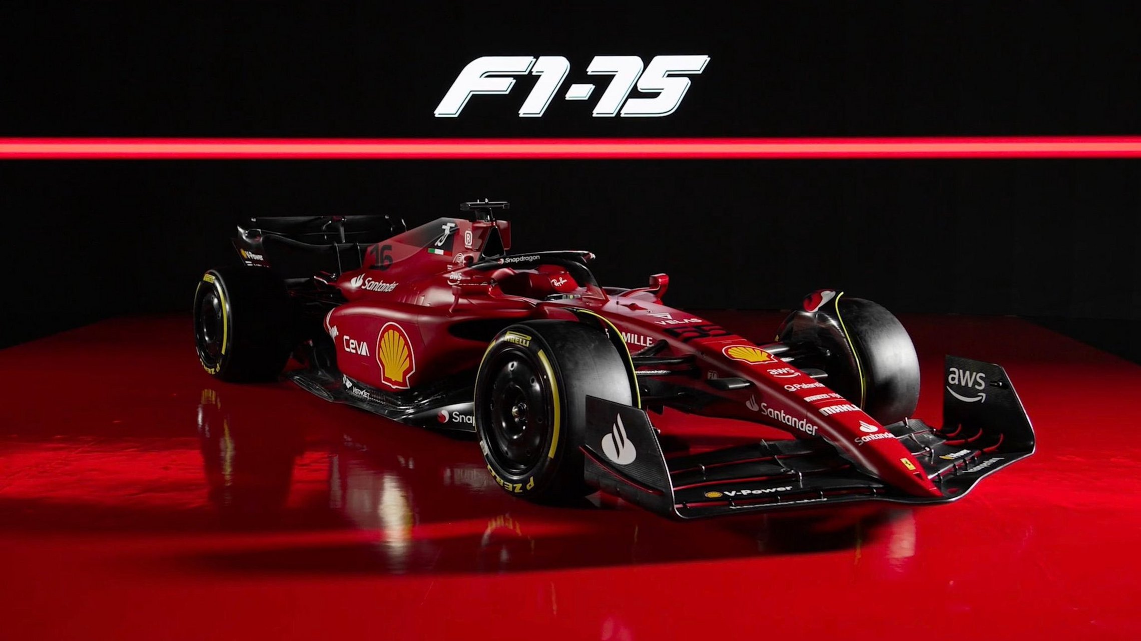 【f1|法拉利2022款赛车f1-75正式发布#f1#赛车