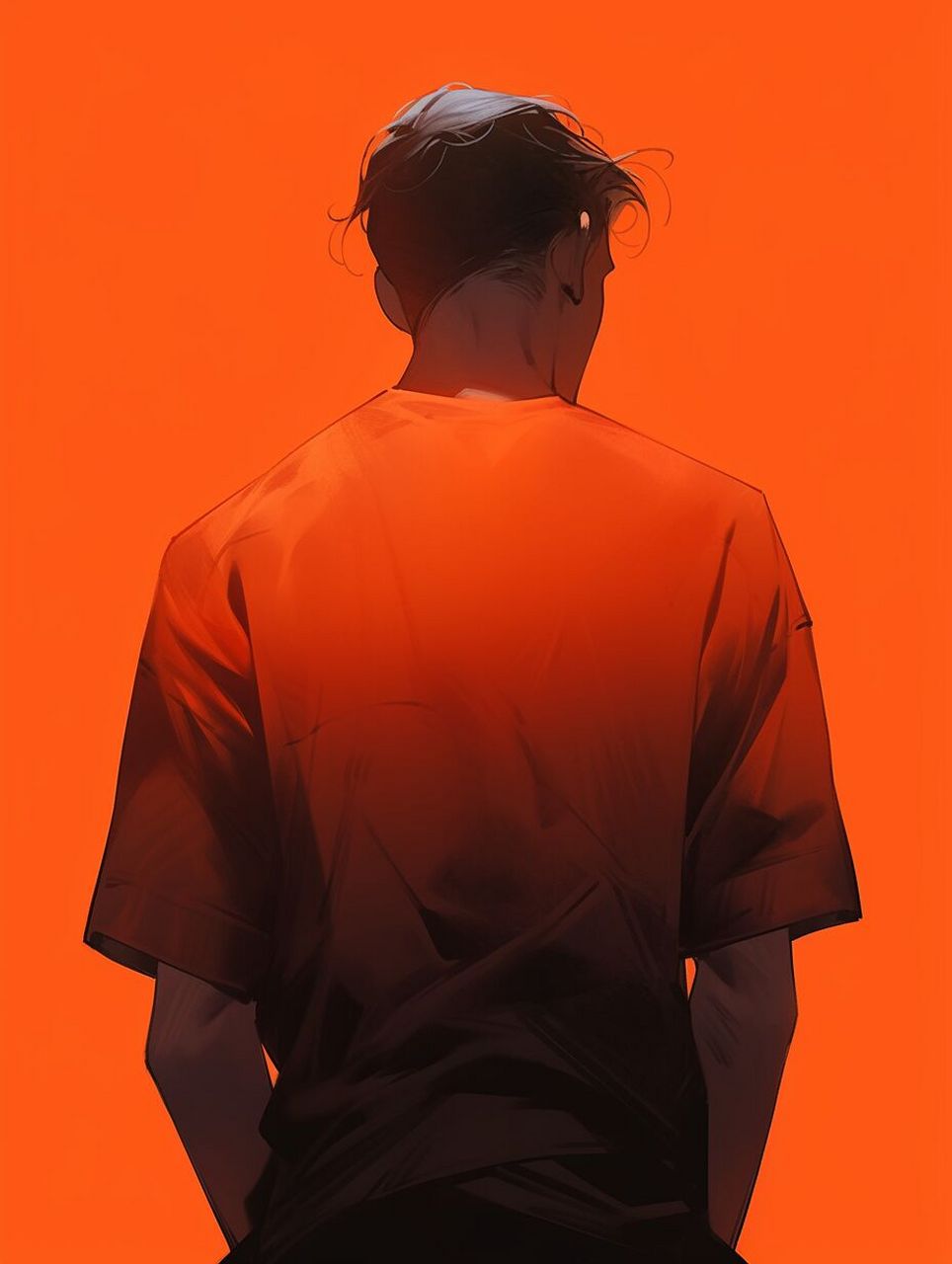 11张适合短发男人的背影头像9699 02昨天发了女生背影款很多