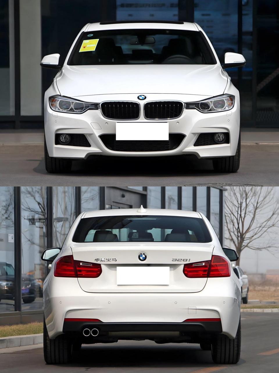 今日老车-14款宝马328i,底盘代号f30,抛开空间不谈,标轴才是三系的