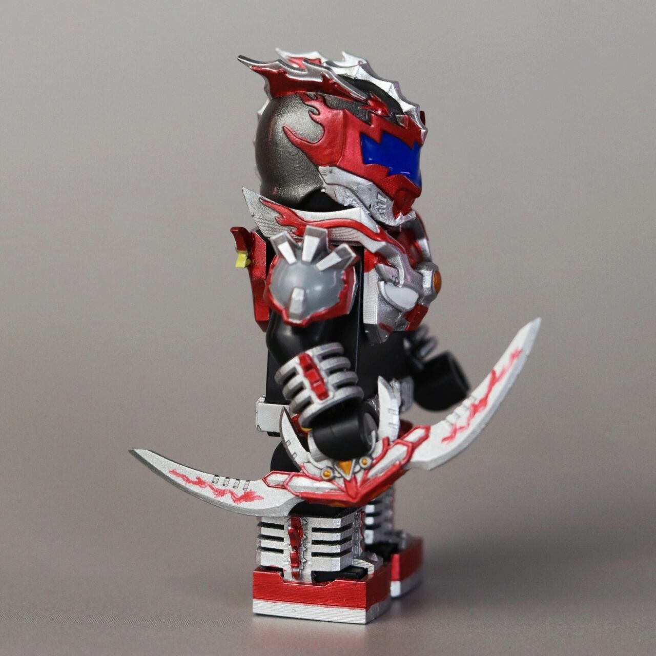 第三方乐高 铠甲勇士炎龙铠甲 炎龙侠人仔 乐高炎龙侠 第三方改件制作