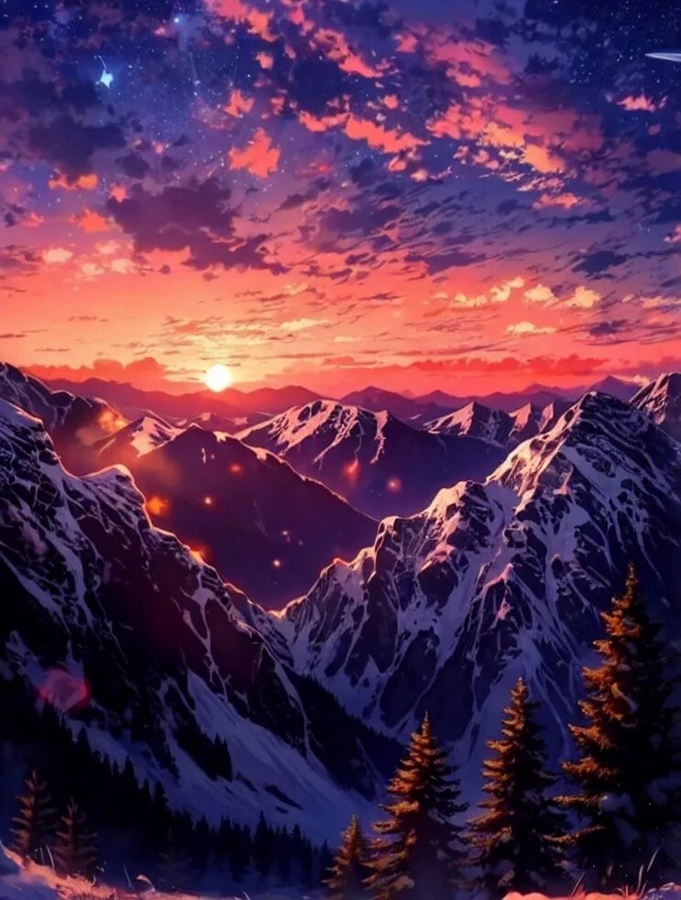 二次元风景壁纸94 让你的屏幕变成动漫世 飘落樱花的梦境中, 静坐