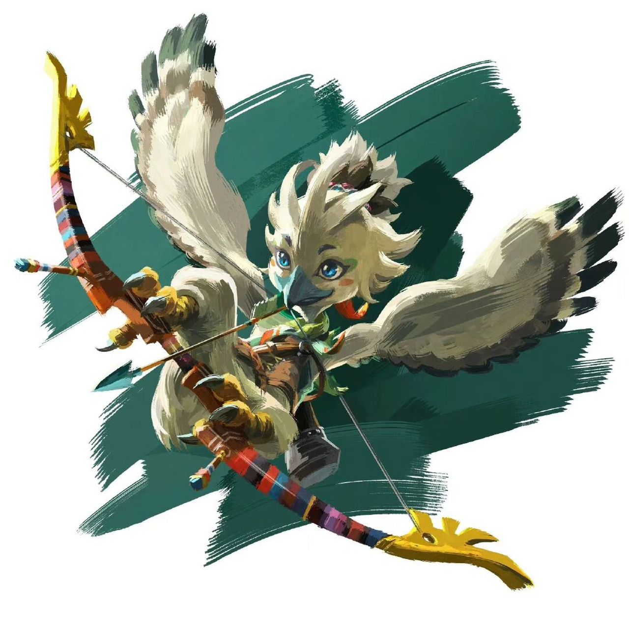 丘栗,凭自己的努力拉开了大鹫弓.不负众望!