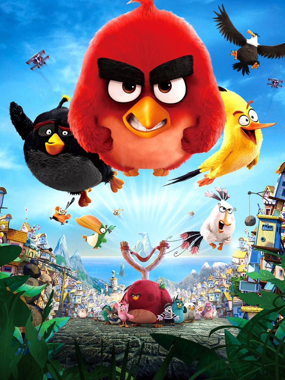 "angry bird"愤怒的小鸟99|手机95壁纸 99壁纸保存方法99点击