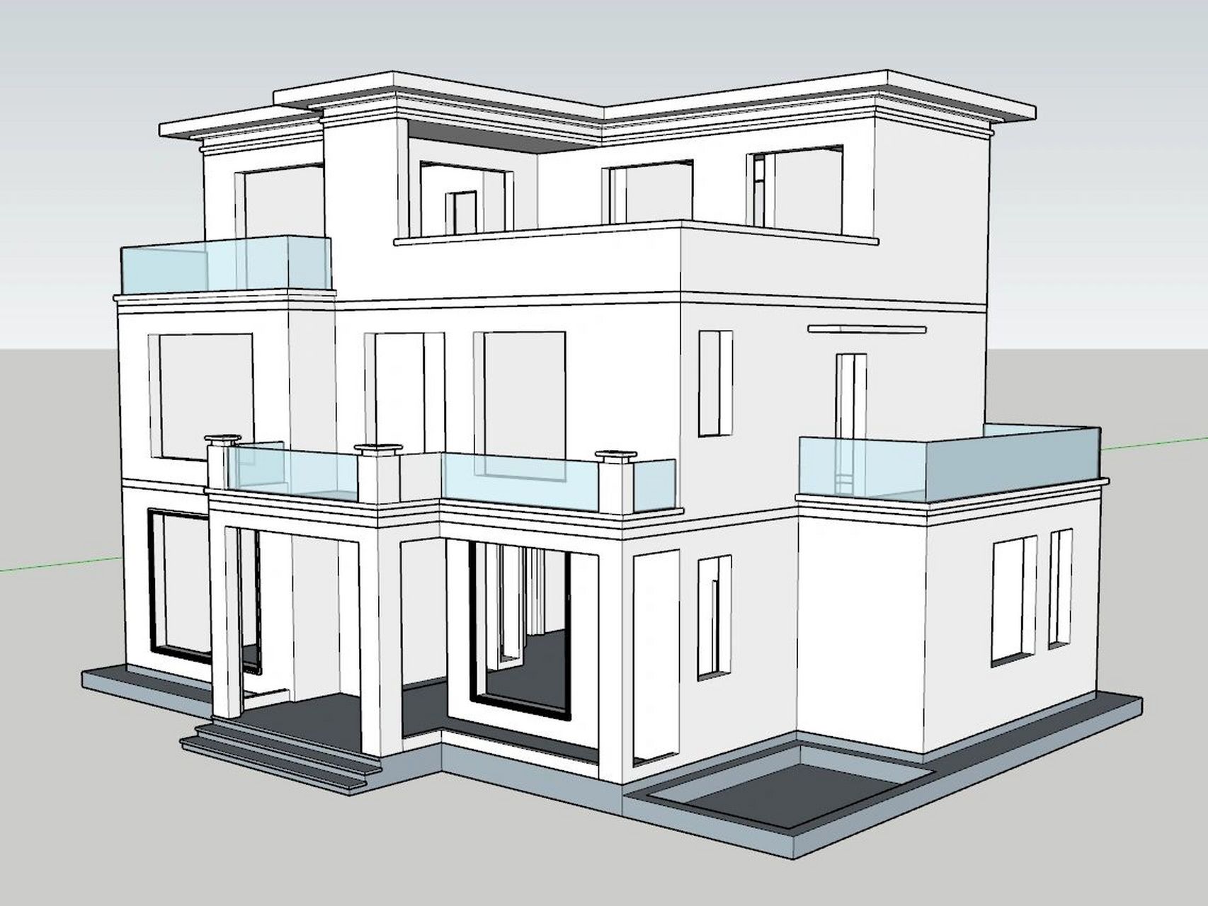 【巽命】坐西向东的自建房.