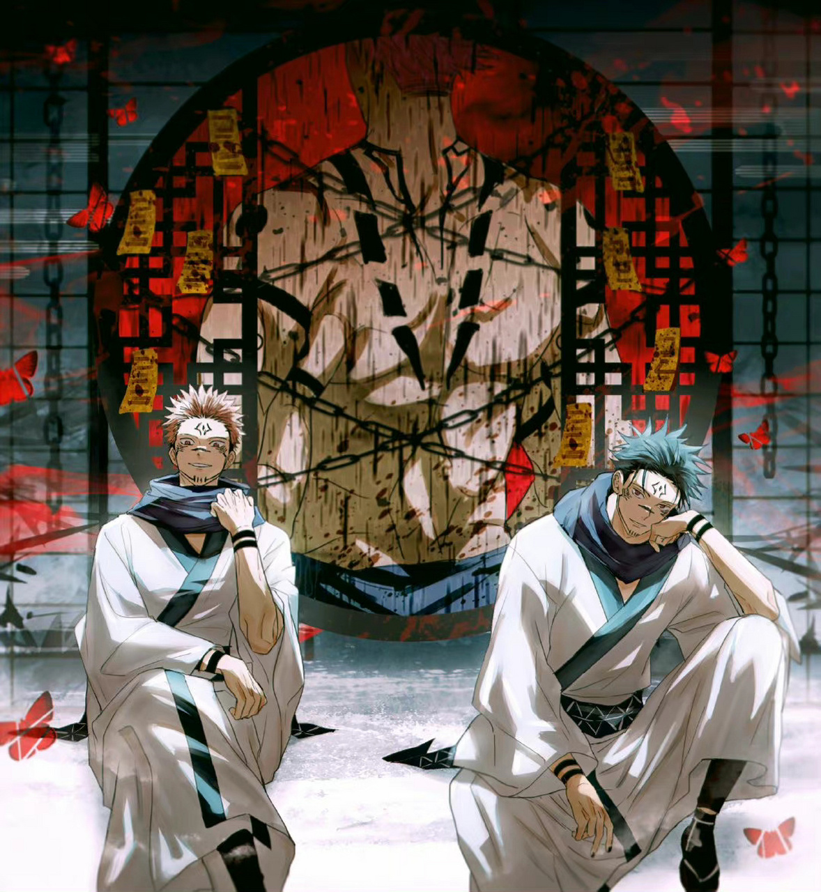 禁锢 #动漫# #两面宿傩## (t:dmsco1803)#伏黑惠