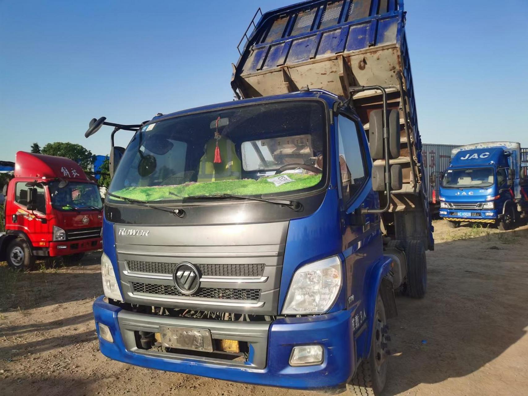 19年5月,福田瑞沃e3,4.2米平板自卸车,法士特八挡变速箱,8.