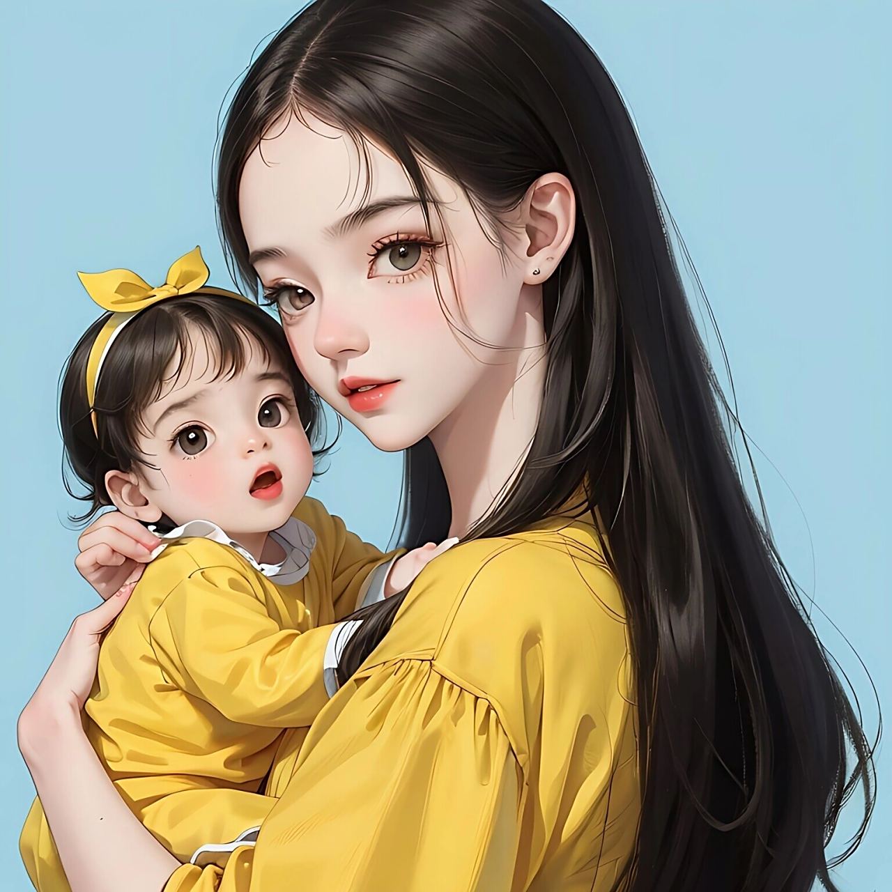 宝妈头像 #头像分享# #原创头像# #微信头像# #优质头像# #亲子头像