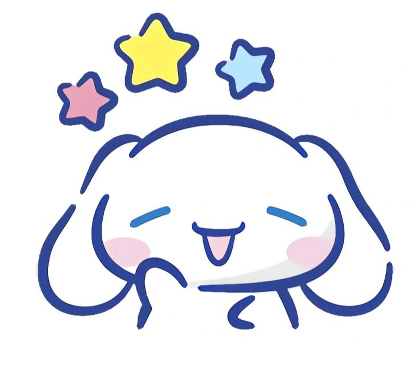 超可爱的玉桂狗头像.