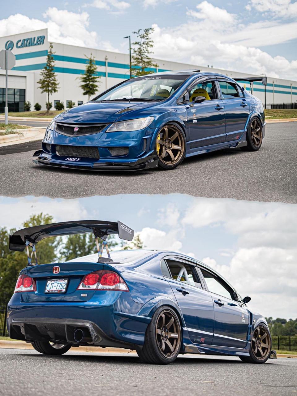 万元玩车系列:八代思域/思铭改装案例 喜欢那套包围老宝贝们?