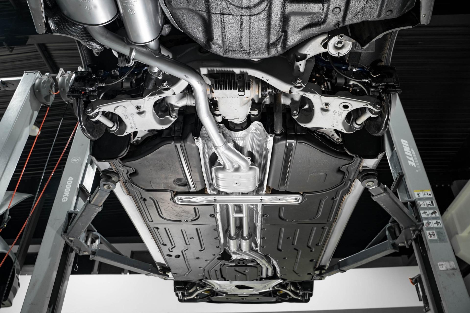 从下而上的舒爽.2004 bmw e39底盘细节处理