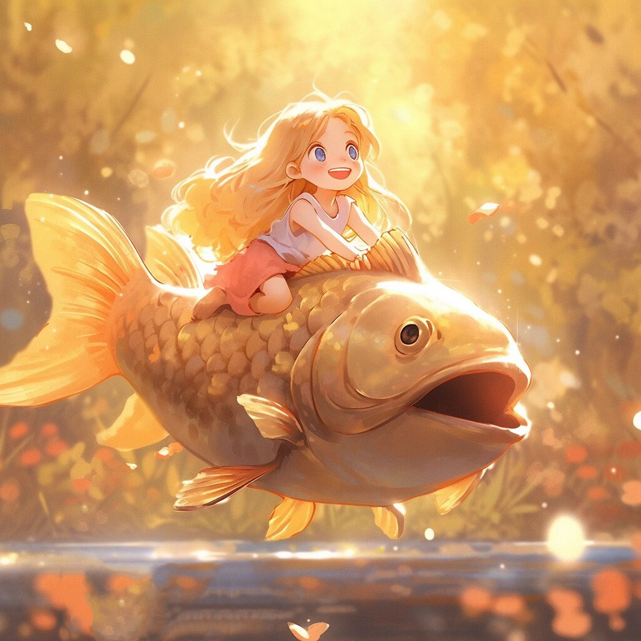 上岸头像 | 锦鲤附体 所愿皆所得