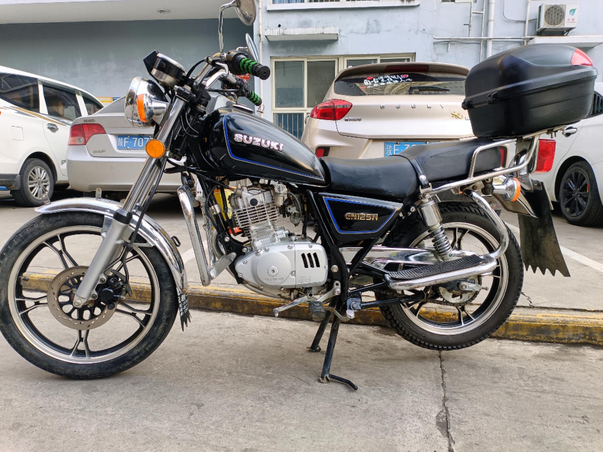 一代经典,一代情怀,豪爵铃木 gn125 小太子,精品车况