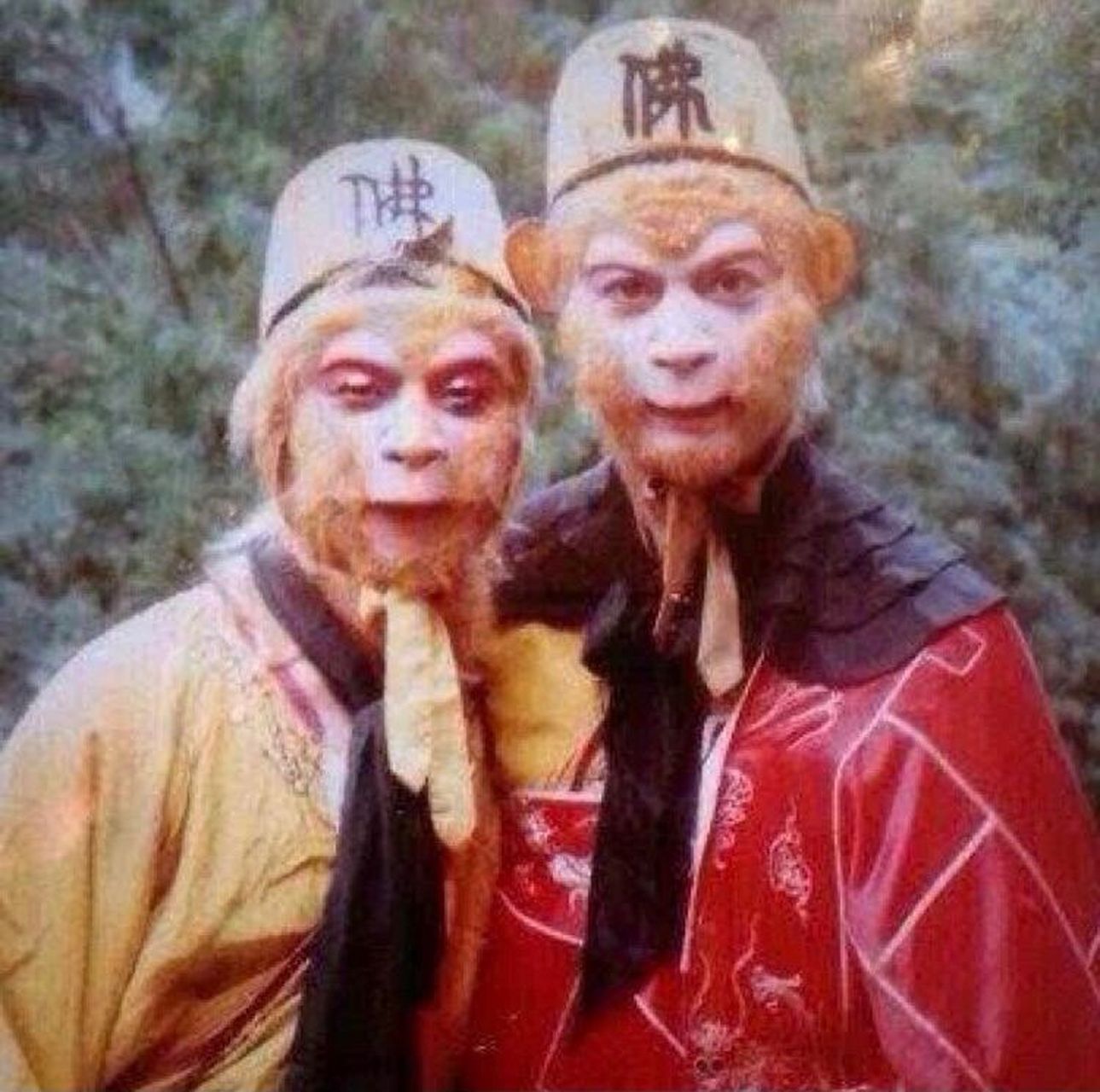 西游记花絮旧照 #老照片# #西游记# #拍摄花絮# #经典