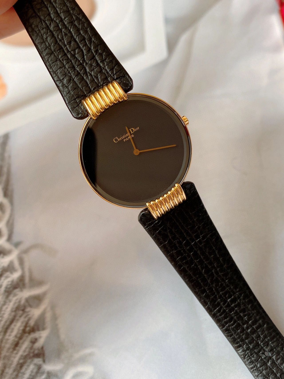 表中龙凤 | dior迪奥经典代表黑金石英表 dior迪奥经典黑金石英表 这