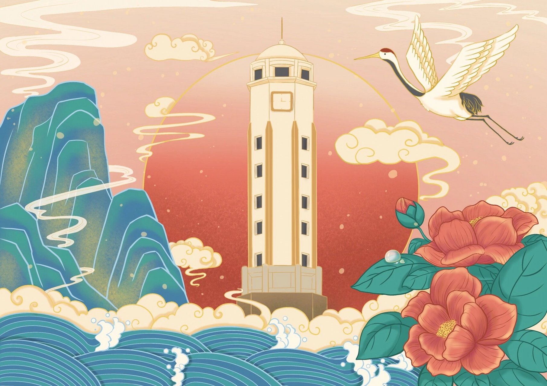 原创国潮插画|重庆 关于家乡～只能说是充满热爱～73157315