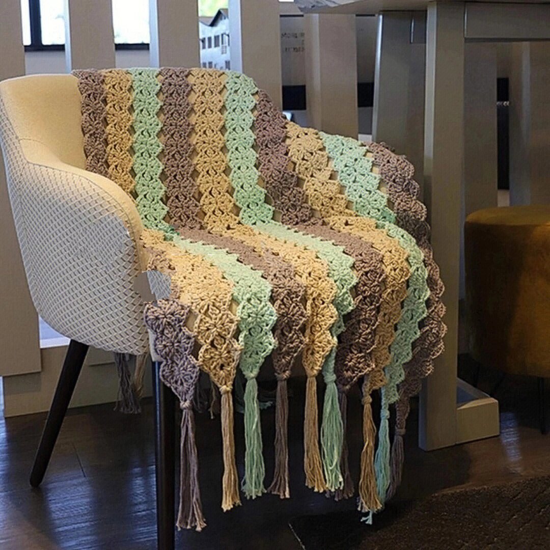 钩针编织桌旗图解