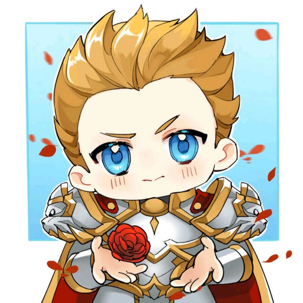 王者荣耀q版情头(第二弹) 后羿:你在找什么?