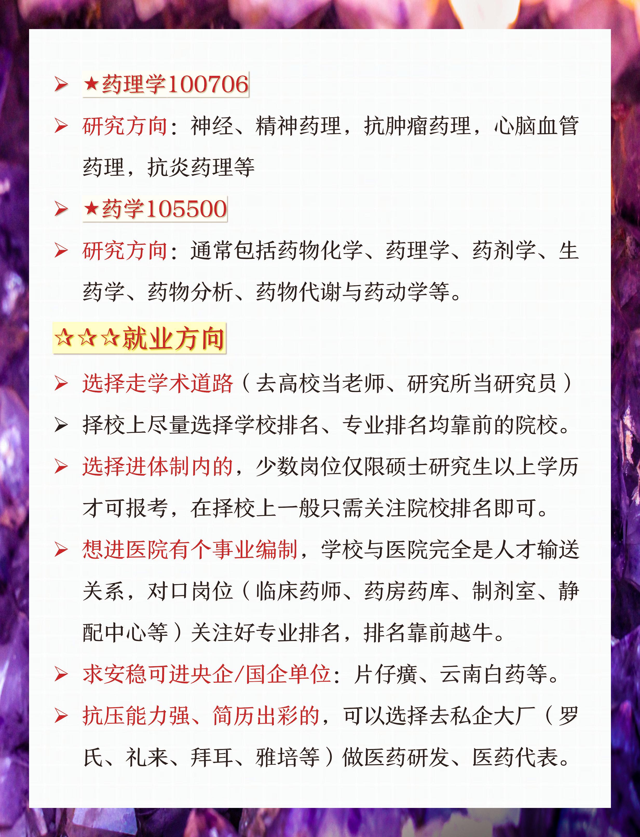 药学考研26年攻略备考必看