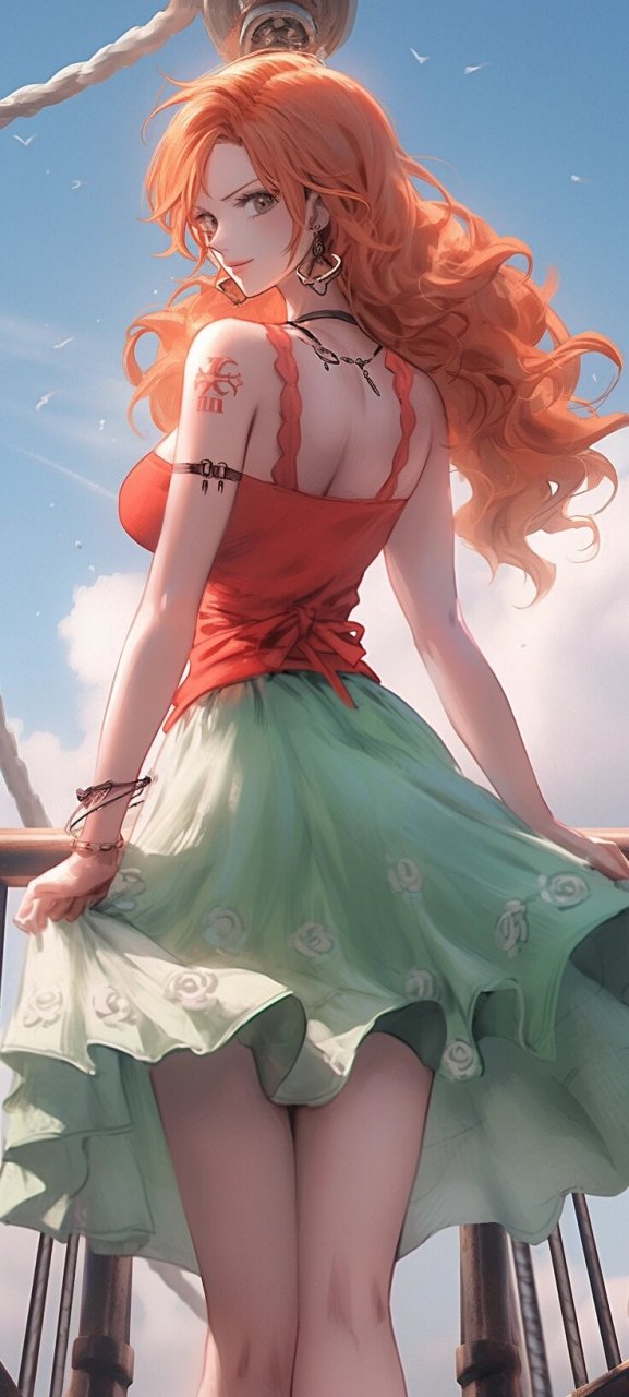 动漫海贼王娜美超清手机壁纸