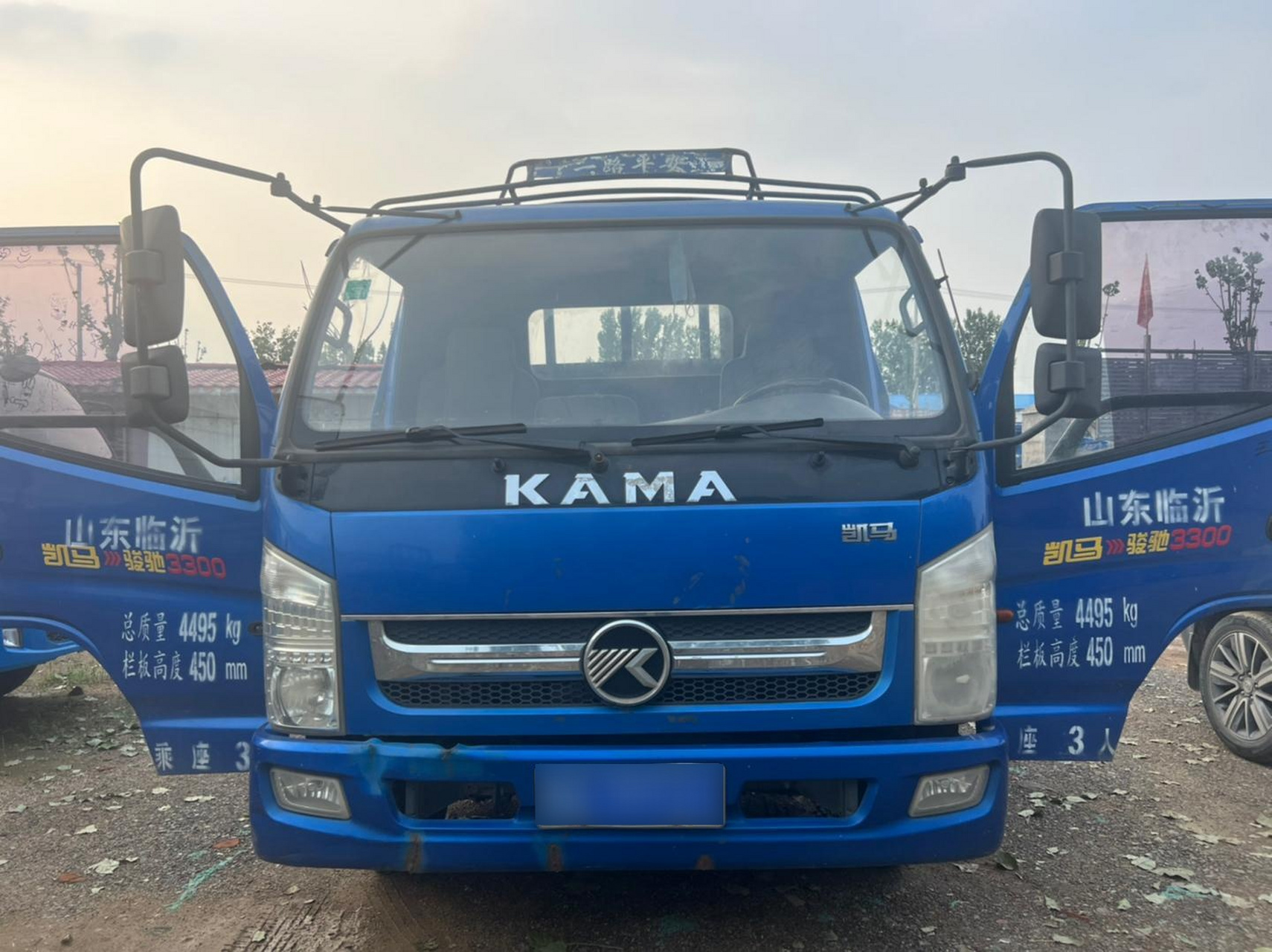 新到16年10月凯马骏驰3300蓝牌4.2米宽体净空2.1米外宽2.