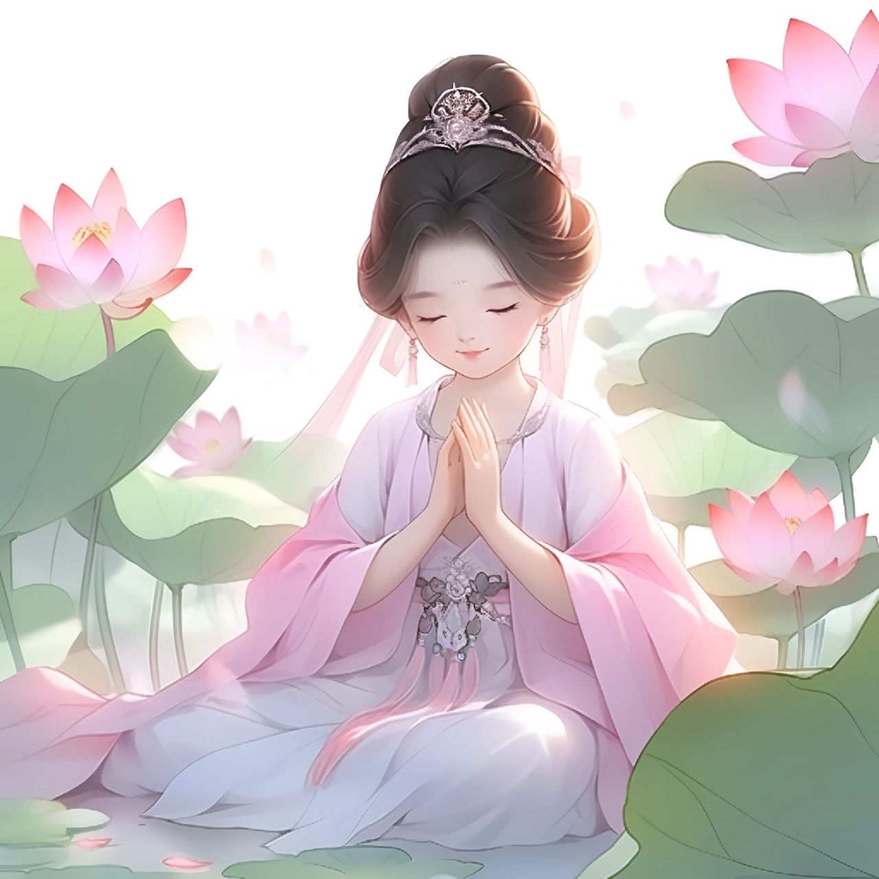 古风佛系头像‖心如莲花,念如菩提