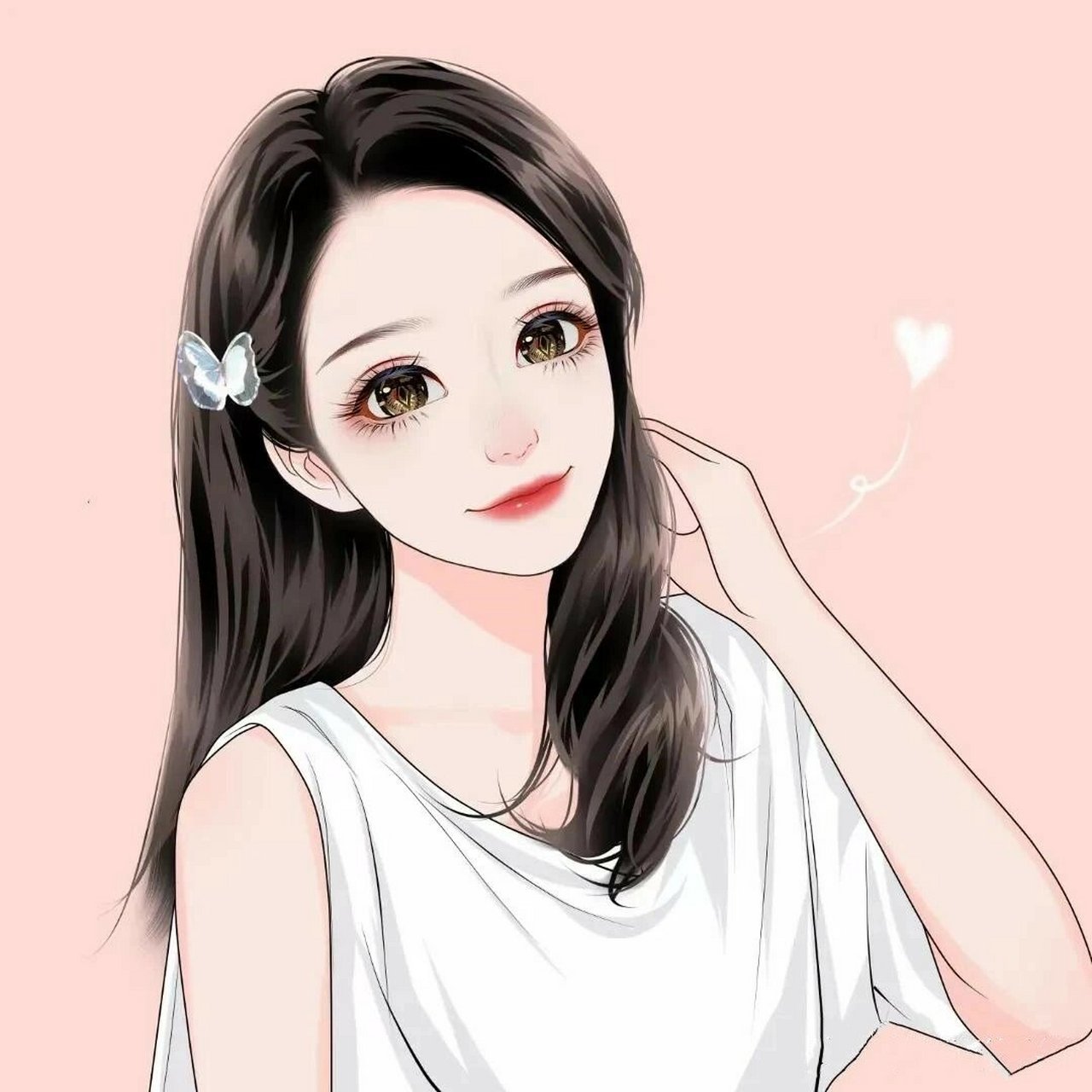 阳光灿烂的女生手绘头像,开开心心的一天 阳光灿烂的女生手绘头像,开