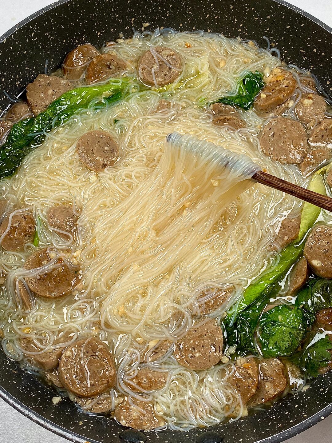 牛肉丸粉丝汤真的好好吃!