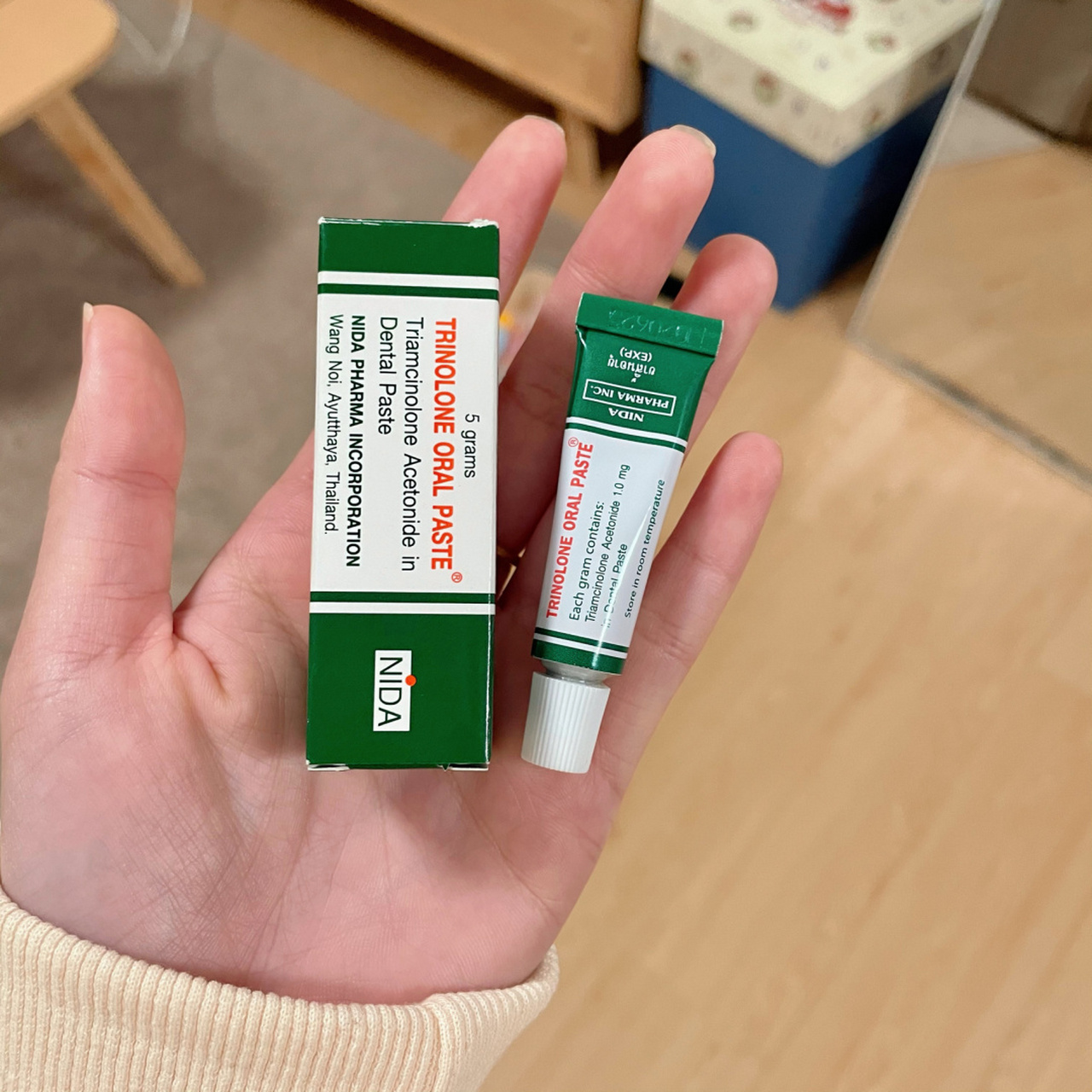 (这痛谁懂 这个涂上去就是薄荷味 不会刺激不会