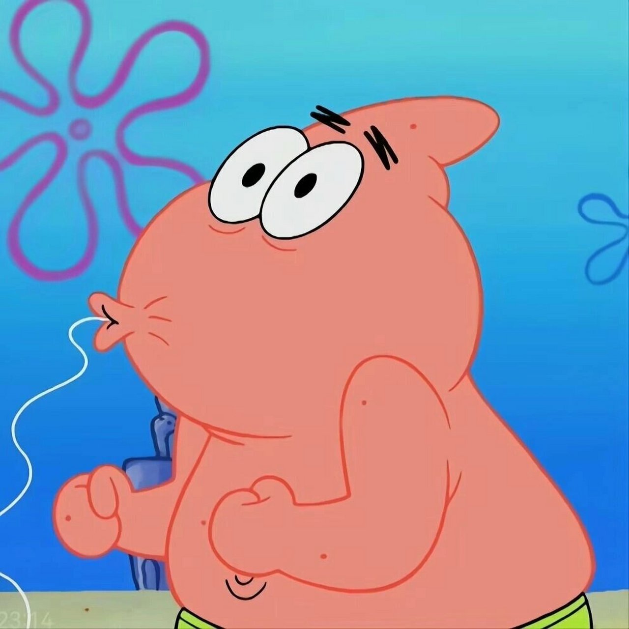 派大星表情包(93加字) 派大星表情包来了