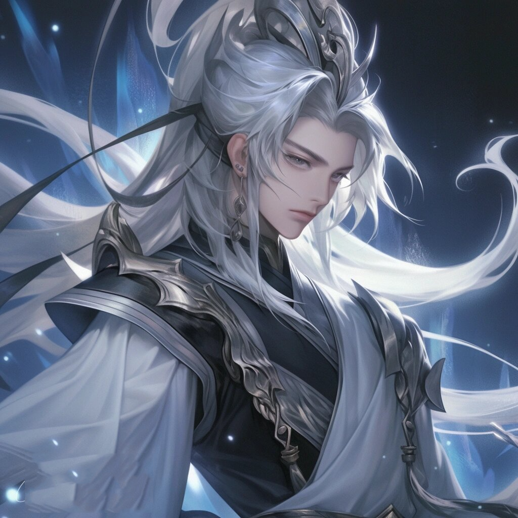 鹤羽星尊 诸葛亮 #ai绘画# #我和ai有画说# #midjourney# #王者荣耀