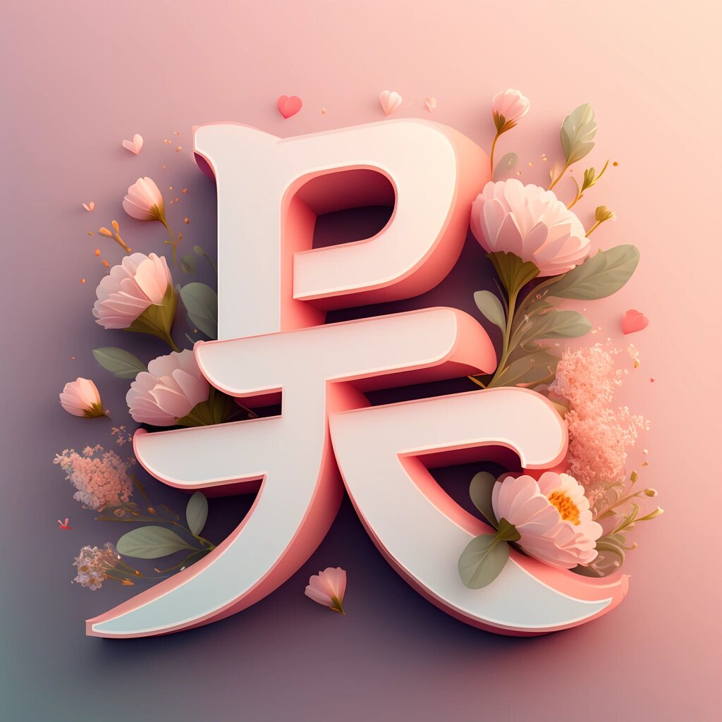 艺术字体设计·姓氏头像·吴