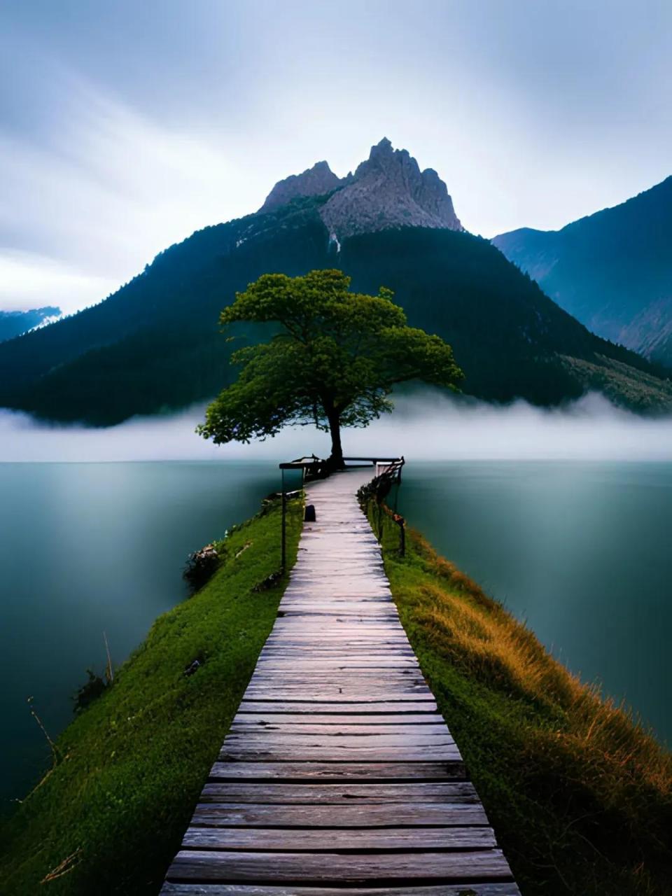 隐世仙境,繁华都市不如家乡的美景. 唯美风景照片 人间仙境,美景
