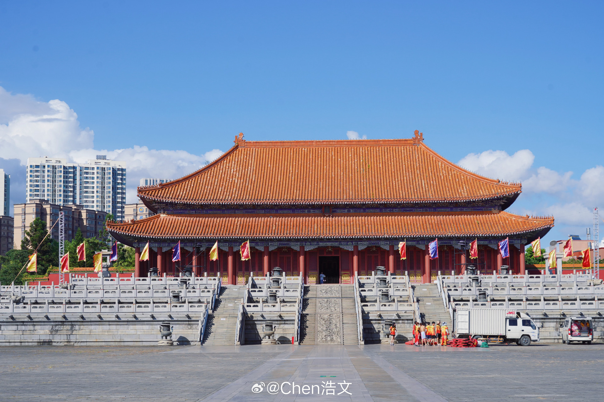 厦门旅行必打卡同安影视城97 以华章盛世闻名的同安影视城,在这里