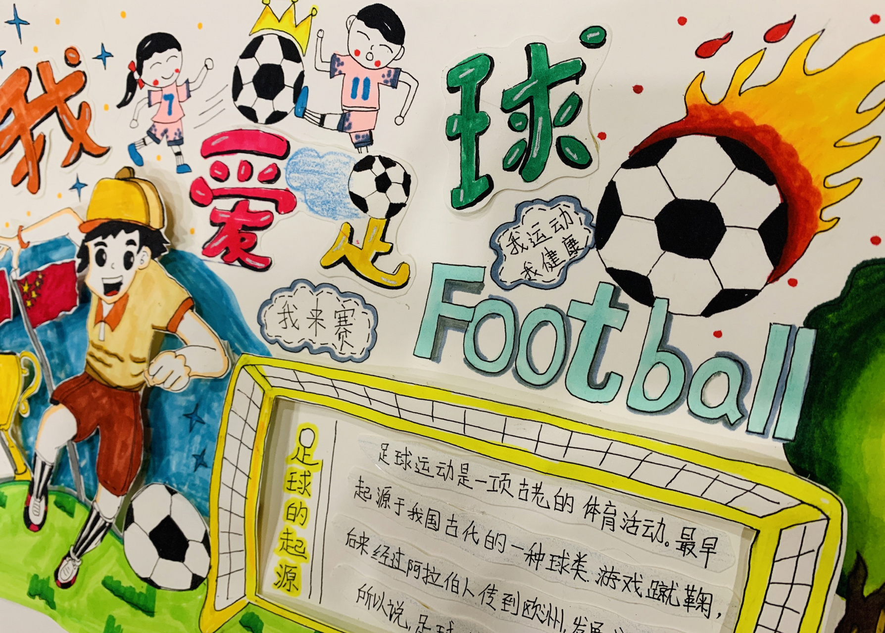 足球手抄报 足球手抄报