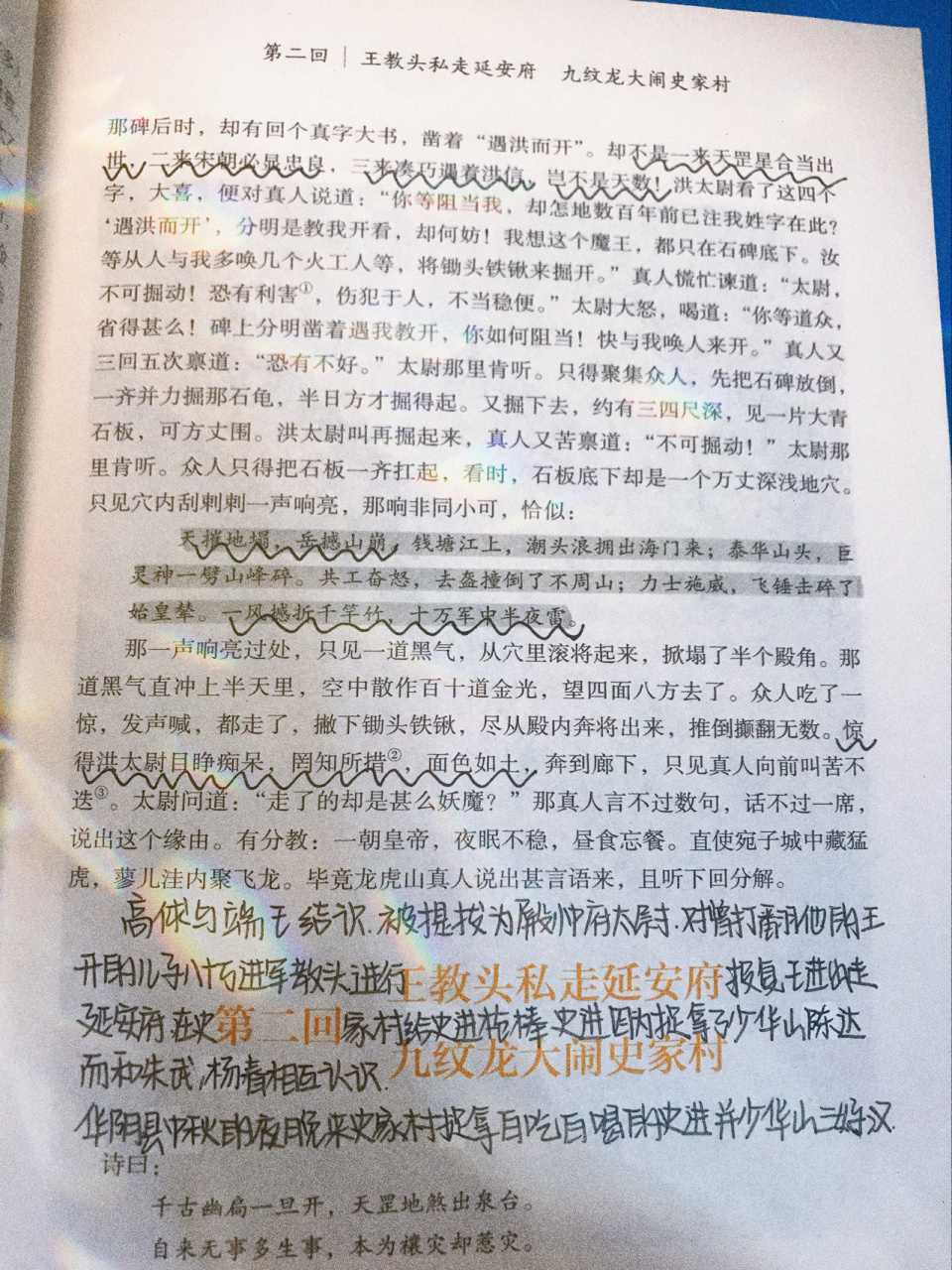 水浒传第二回 圈划概括批注 水浒传批注 有需要的自取 放暑假有空就会