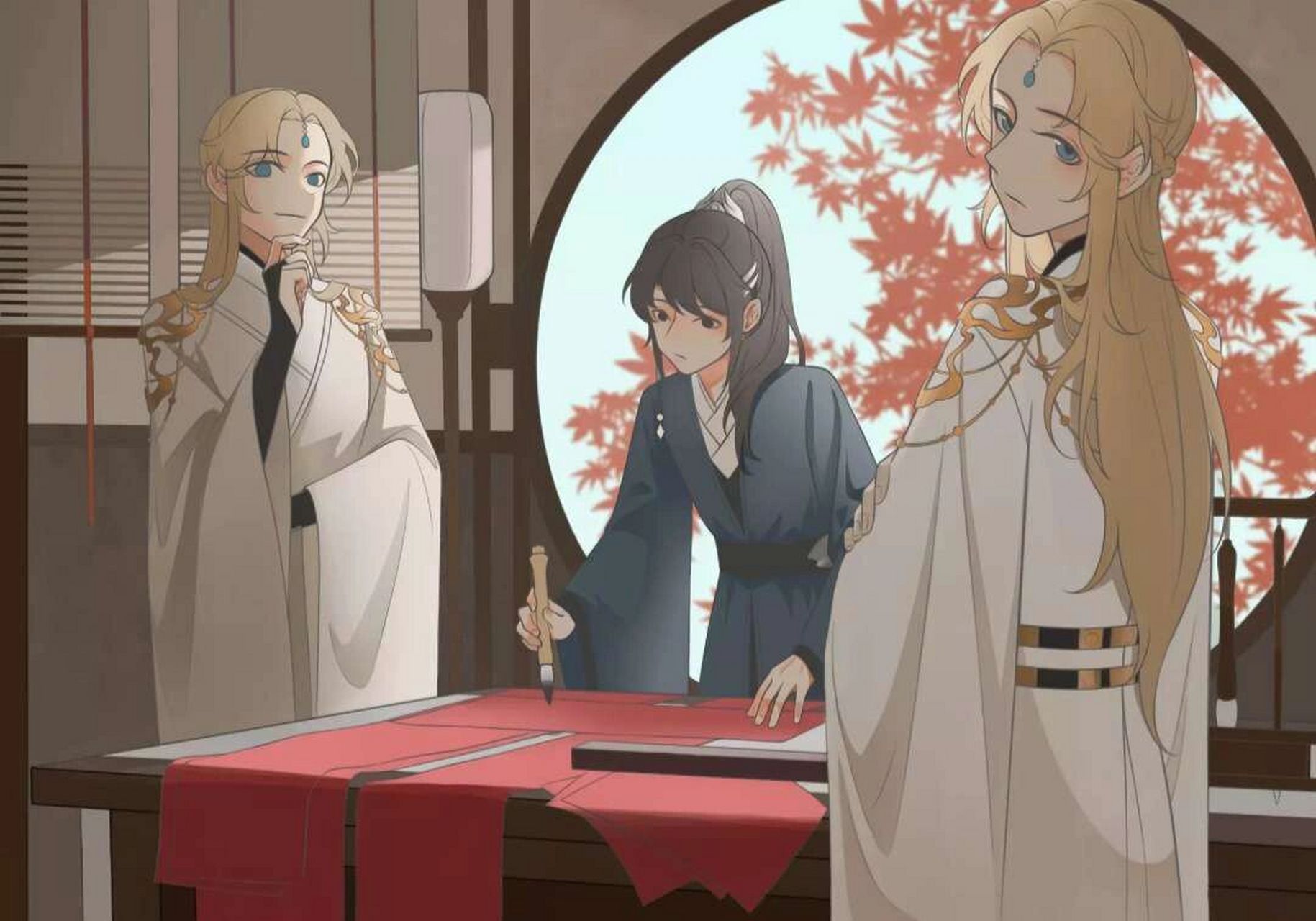 我磕双梅x薛蒙!别拦我! 画师忘记是谁啦 侵删侵删!