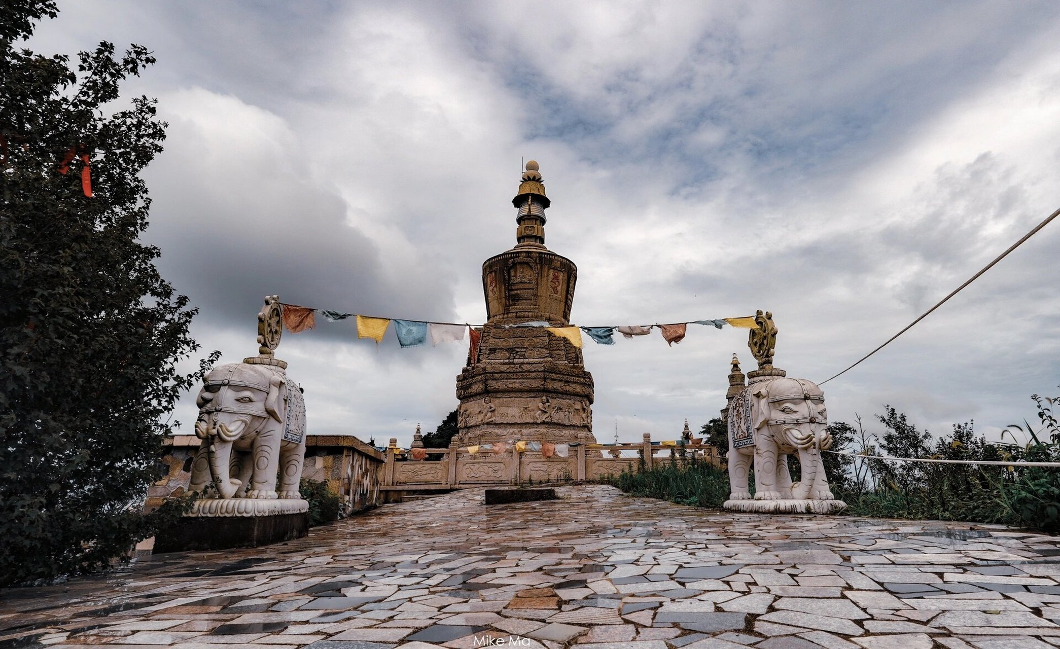 小众放空地 象山白龙禅寺和净悟斋,位于象山新桥镇 上山是一条石子路