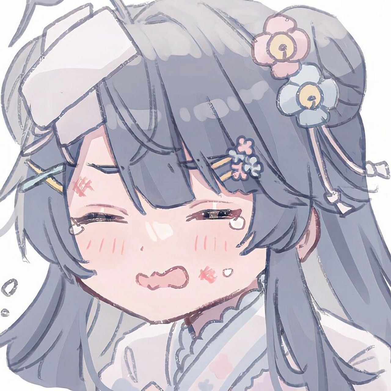 适合那种奶萌奶萌女生动漫头像 可爱的头像送给可爱的你,礼貌拿图