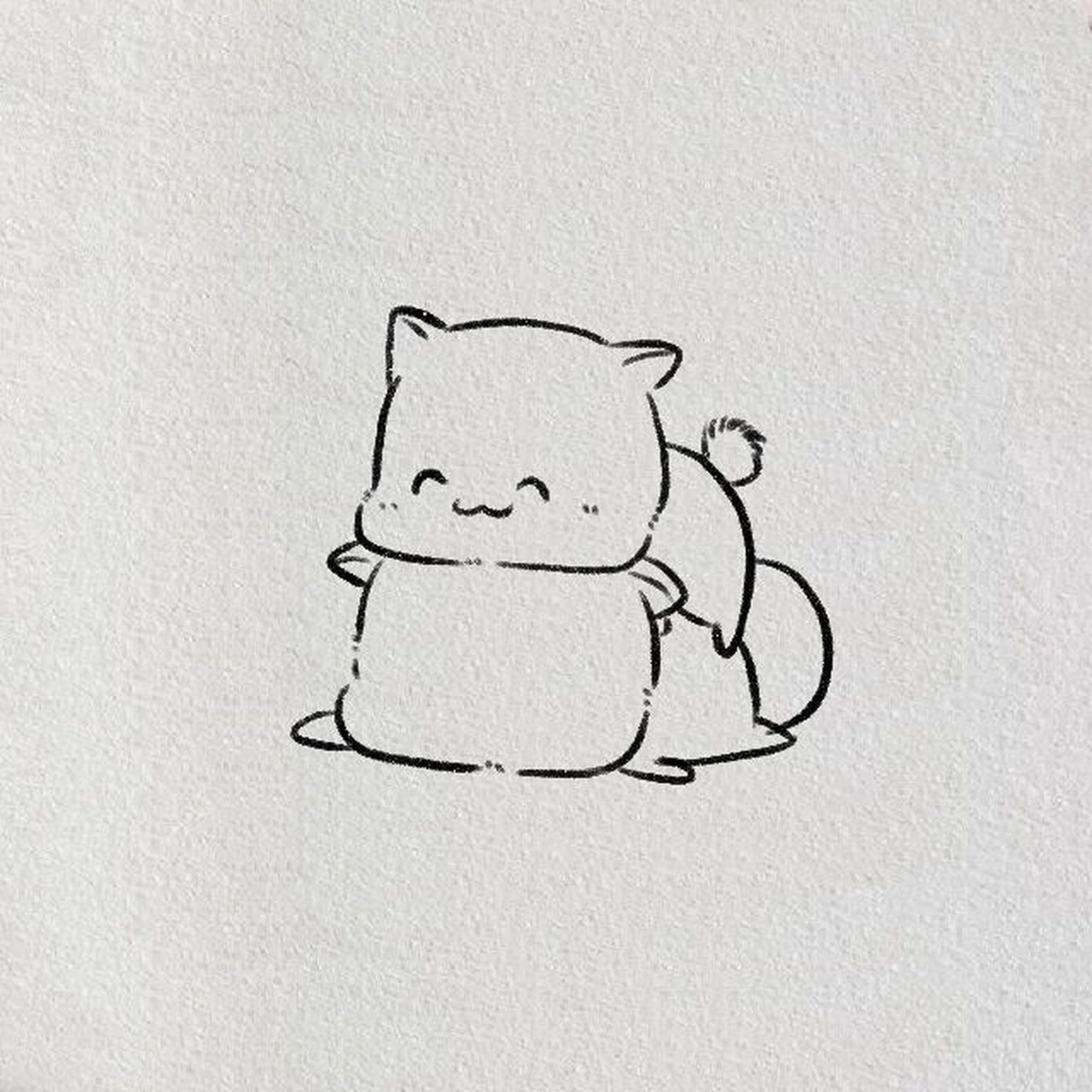 简笔画大全54 抱一抱～ #简笔画# #寻找小红书绘画大神# #简笔画教程