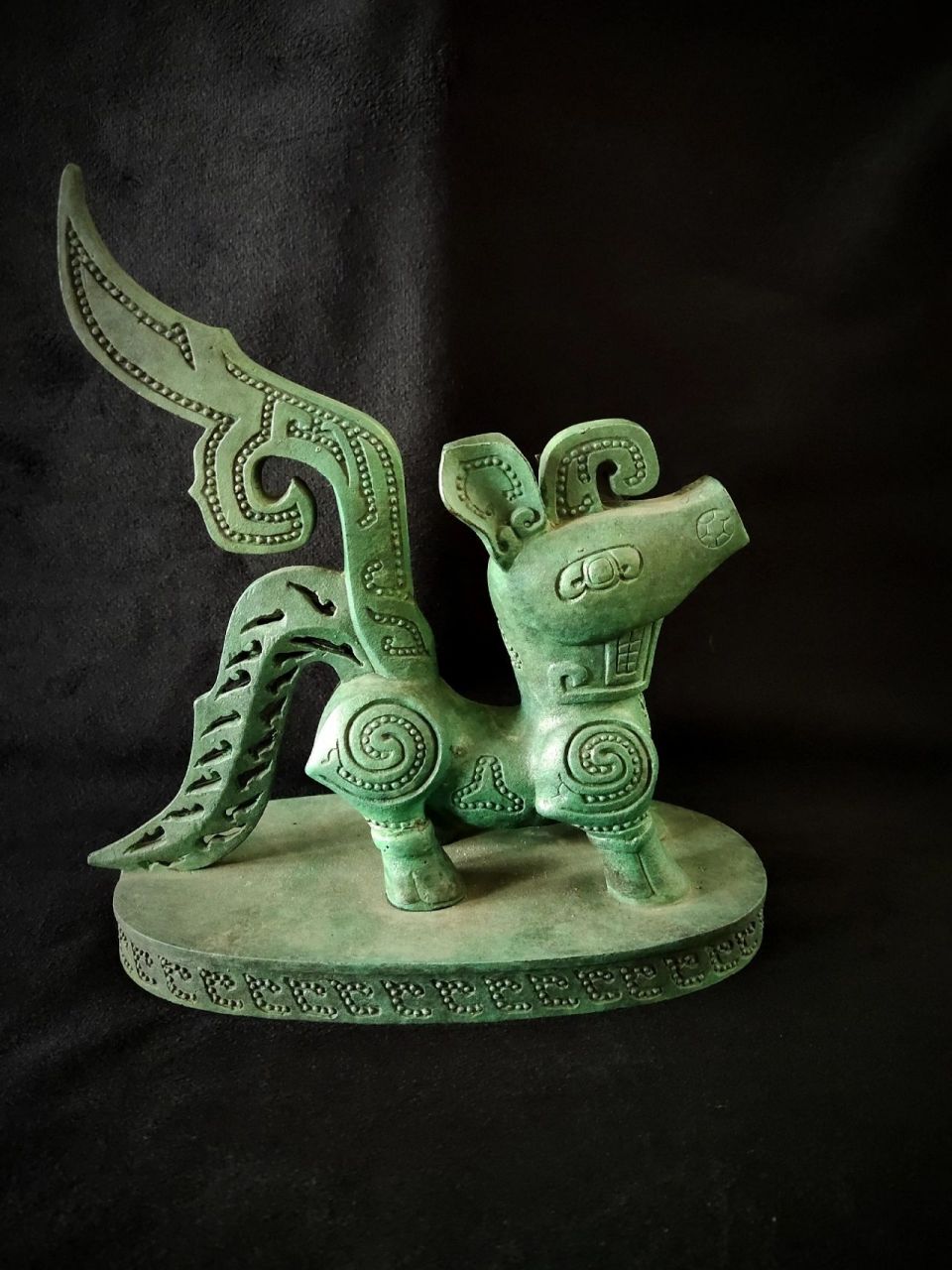 青铜文物系列┃三星堆青铜器┃动物及杂器 16615青铜shen兽 1.