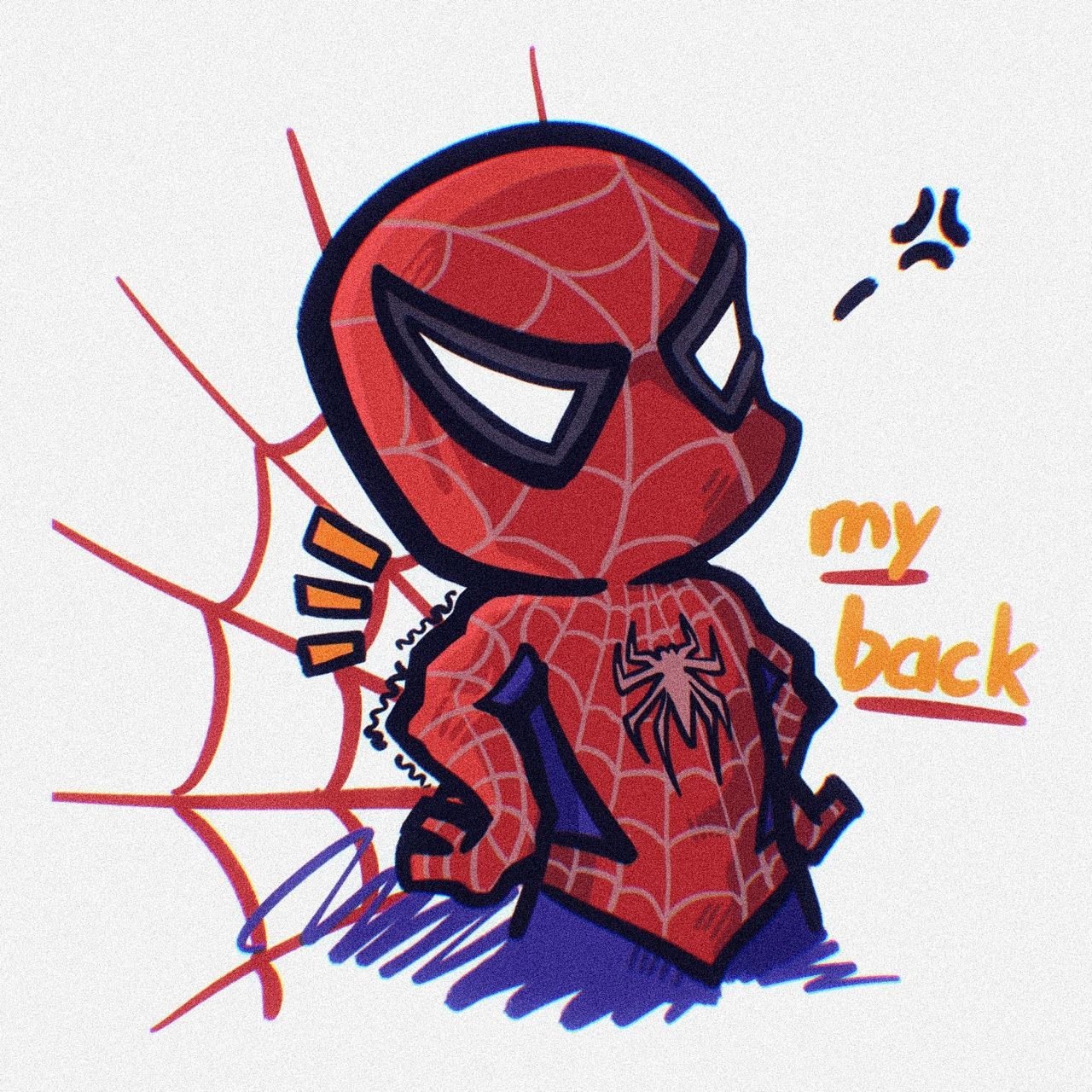 漫威头像第七弹!三代蜘蛛侠～ 头像自取 截屏画质够当头像了 重点!