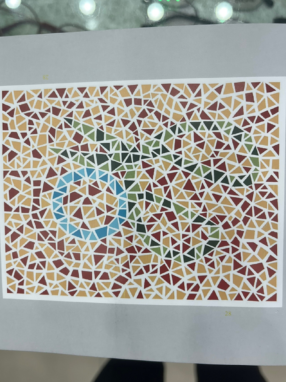 色盲色弱检测测试图对比一下 你们看一下有什么区别