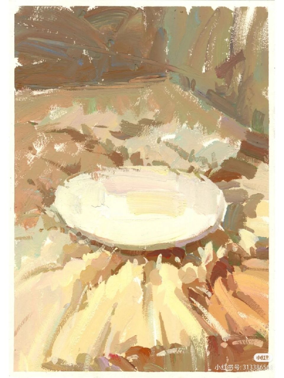 色彩白色衬布画法步骤(美术生必学版) 色彩白色衬布画法步骤 有个同学