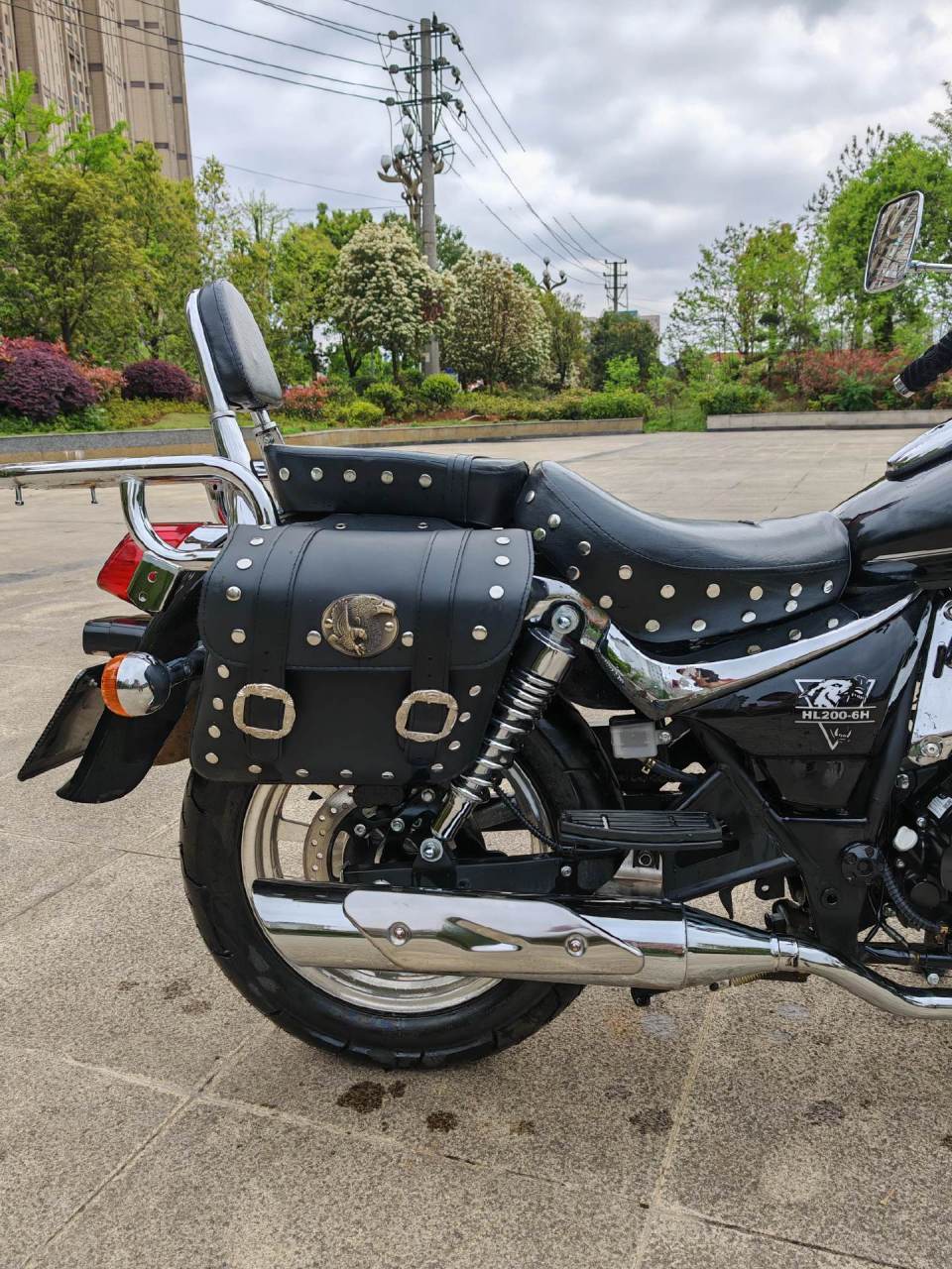 车型:喜力200风暴太子摩托车.