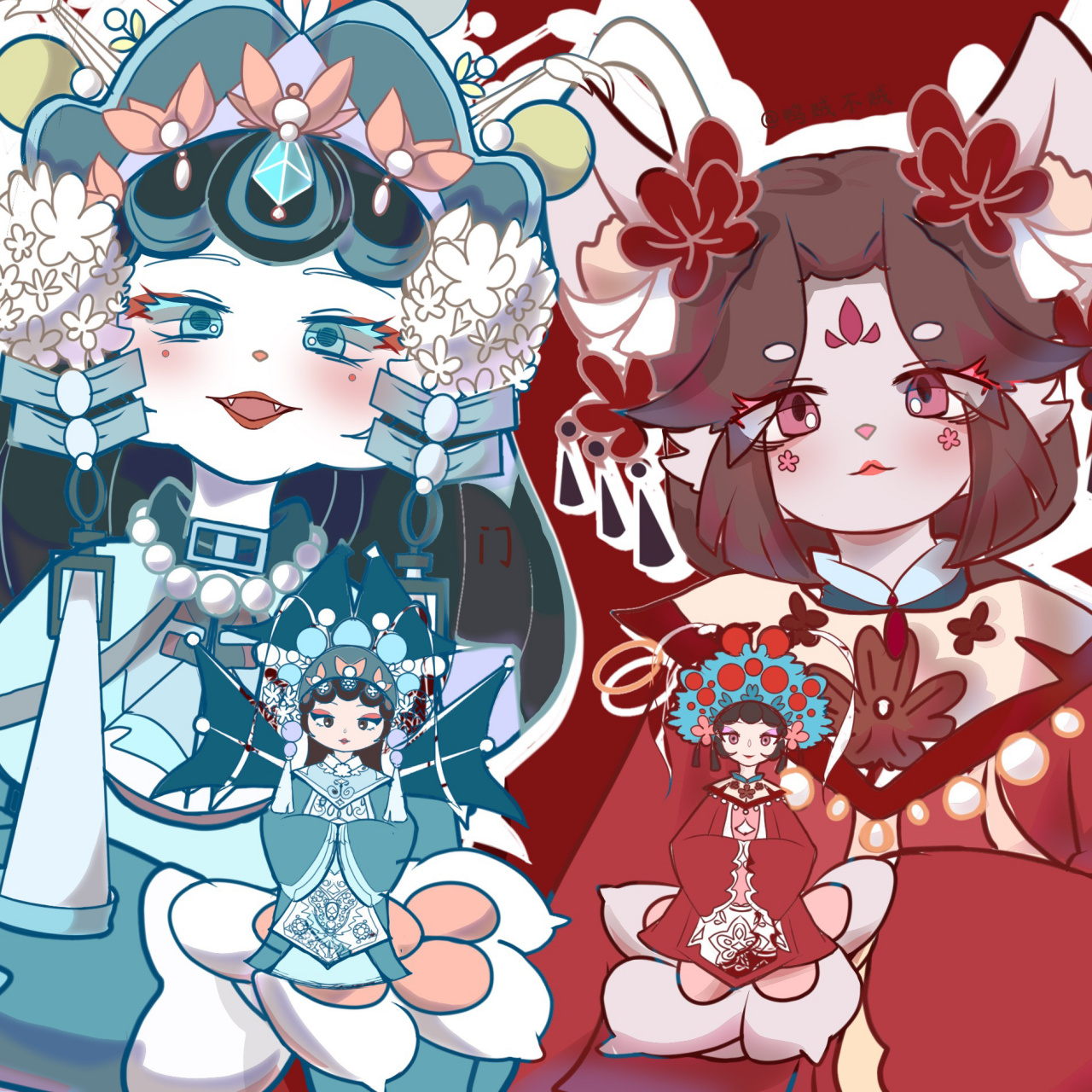 小不点分享 | 塔拉s皮分享展 最近迎来塔拉小姐姐新皮刀马旦上新 皮肤