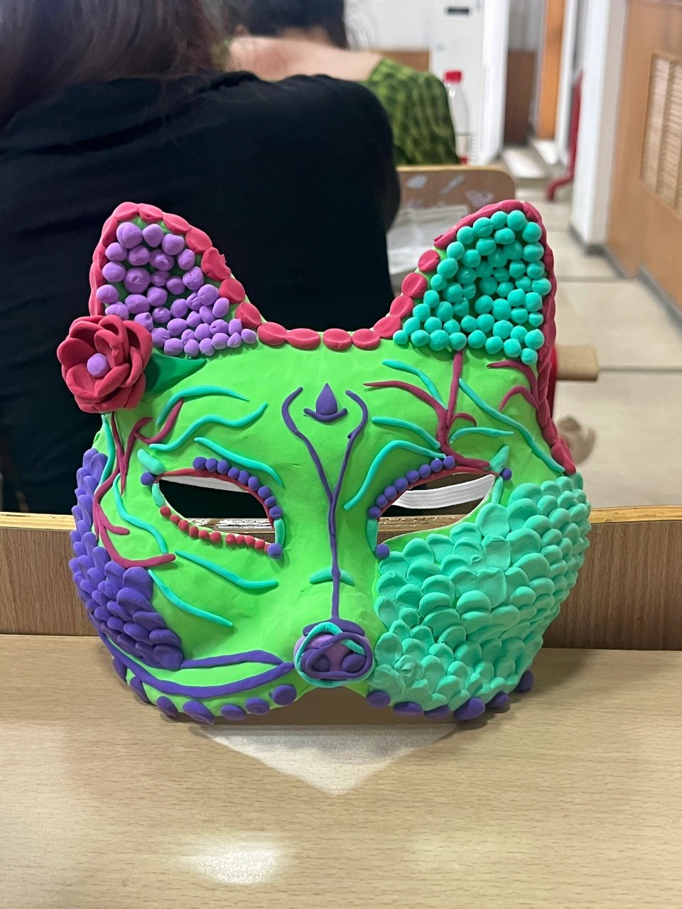 狐狸面具 手工作品