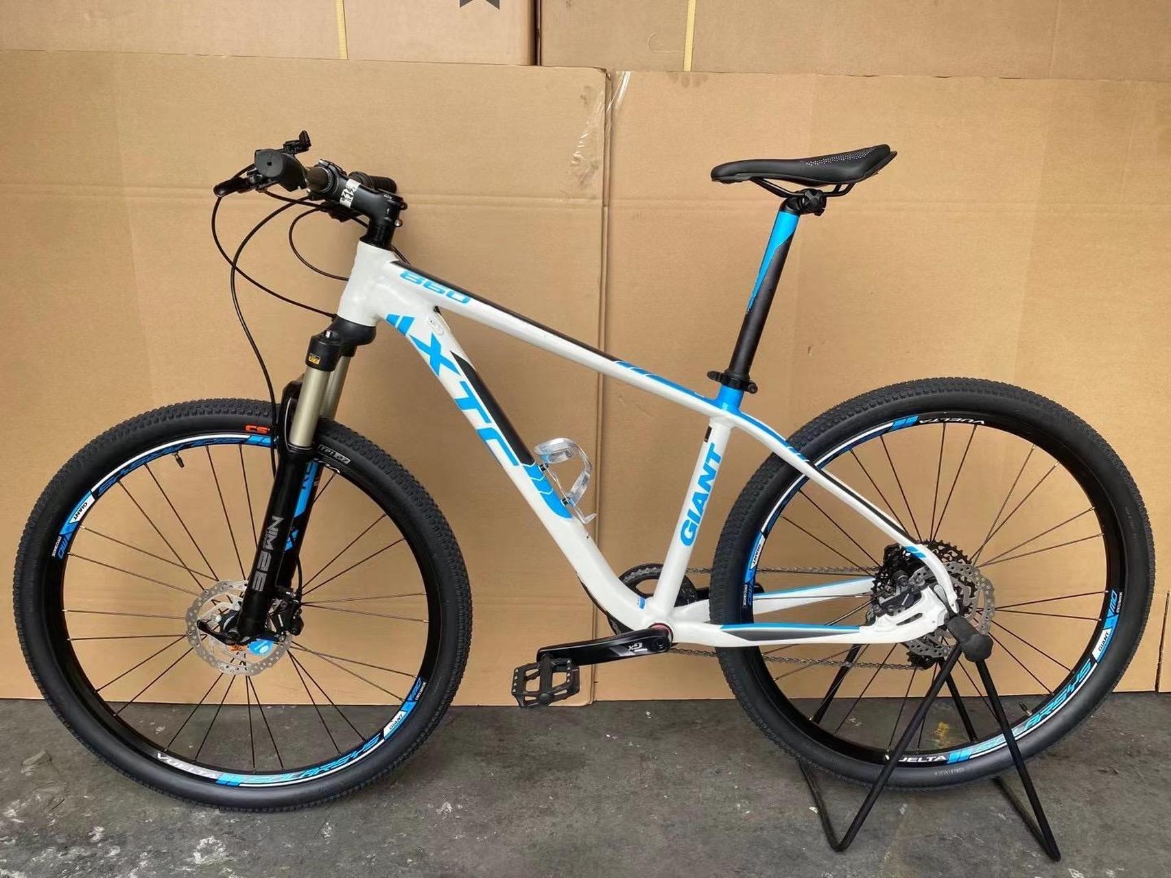 3498元秒捷安特xtc860,11速油刹 车架s轮组27.